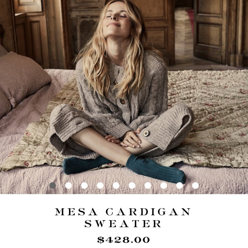 *SOLD*  Dôen Mesa Cardigan Sweater *SOLD*